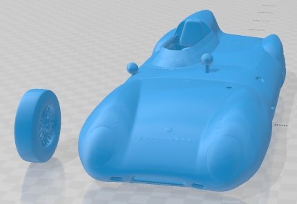 Lotus Eleven Printable Car Modello di stampa 3D .c4d .max .obj .3ds .fbx .stl .blend 