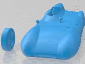 Распечатанный автомобиль Lotus Eleven 3D Принт Модель