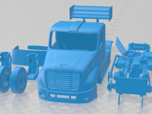 Freightliner Race Truck Printable 3D Принт Модель