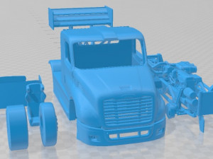 Freightliner Race Truck Printable 3D Принт Модель