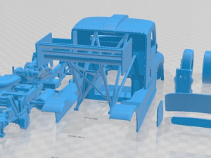 Freightliner Race Truck Printable 3D Принт Модель