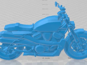 Harley Davidson Sportster S 2021 Printable Motorbike 3D Print Model