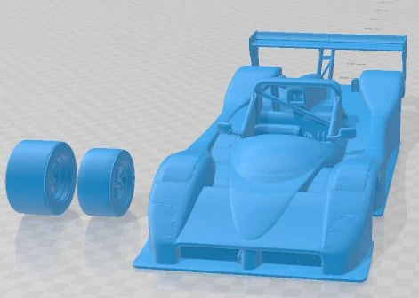 Ferrari 333 SP Printable Car 3D Print Model .c4d .max .obj .3ds .fbx .stl .blend 
