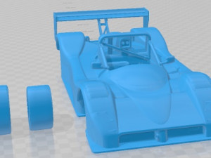 Ferrari 333 SP Printable Car 3D Print Model