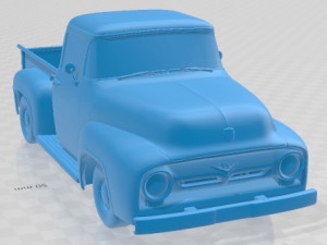 F 100 1956 Printable Car 3D Принт Модель