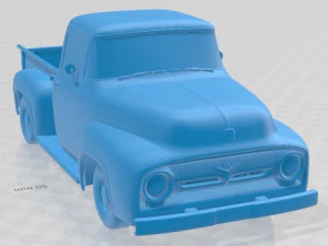 F 100 1956 Printable Car 3D Print Model
