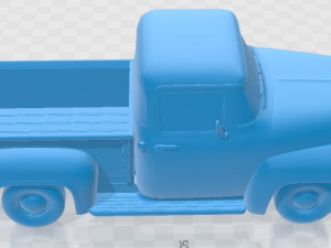 F 100 1956 Printable Car 3D Принт Модель