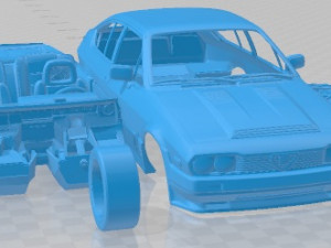 Alfa Romeo GTV6 Tuned Printable Car 3D 打印模型