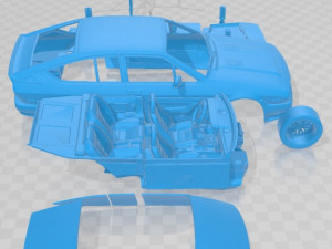 Alfa Romeo GTV6 Tuned Printable Car 3D 打印模型