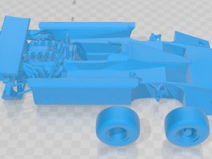 Cosworth 4WD 1969 Printable Car 3D Baskı Modeli
