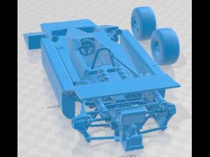 Cosworth 4WD 1969 Printable Car 3D Print Model