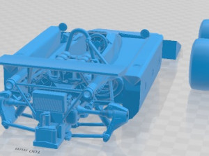 Cosworth 4WD 1969 Printable Car 3D Baskı Modeli