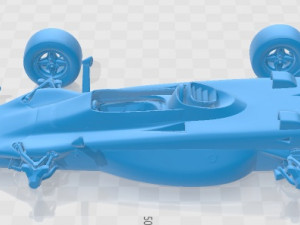 Lotus 56 B 1971 Printable Car 3D 프린트 모델
