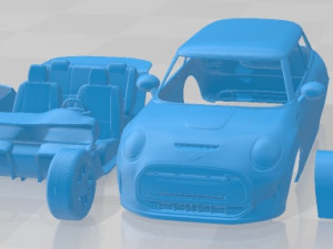 Mini SE Electric 2023 Printable Car Modelo de impresión 3D