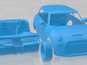 Mini SE Electric 2023 Printable Car 3D Print Model