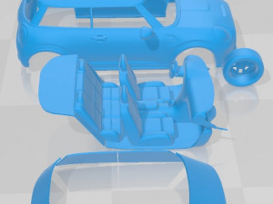 Mini SE Electric 2023 Printable Car 3D 打印模型
