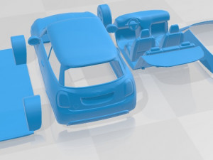 Mini SE Electric 2023 Printable Car 3D 打印模型