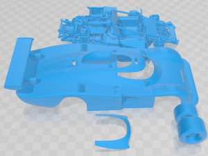 Renault Alpine A442 1978 Printable Car 3D 프린트 모델