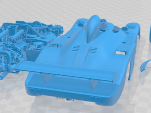 Renault Alpine A442 1978 Printable Car 3D 프린트 모델