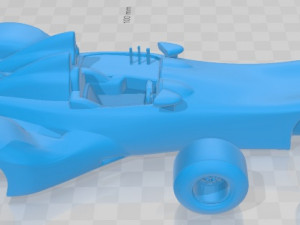 Deltawing Le Mans 2012 Printable Car 3D Print Model