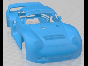 Porsche 961 Printable Body Car 3D 프린트 모델