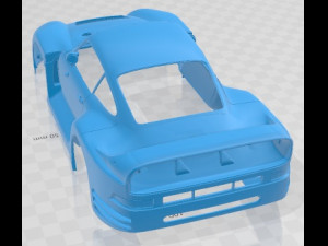 Porsche 961 Printable Body Car 3D 프린트 모델