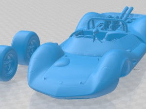 Lotus 40 1965 Printable Car Modelo de Impressão 3D