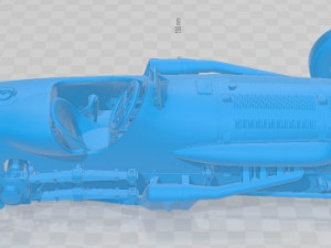 Napier Railton 1917 Printable Car Modelo de Impressão 3D