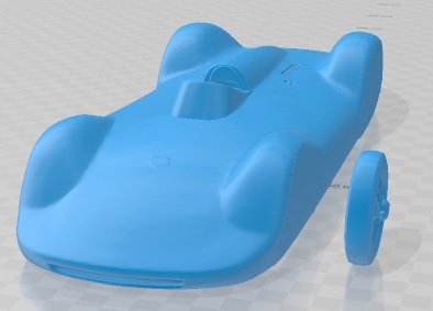 Auto Union Type C Streamliner 1937 Printable Car Modèles 3D en vedette .c4d .max .obj .3ds .fbx .stl .blend 
