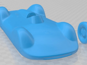 Auto Union Type C Streamliner 1937 Printable Car Modèles 3D en vedette
