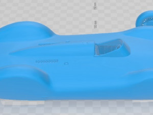 Auto Union Type C Streamliner 1937 Printable Car Modèles 3D en vedette