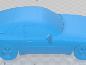 Porsche 944 1983 Printable Car 3D प्रिंट मॉडल