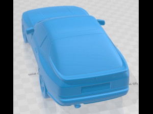 Porsche 944 1983 Printable Car 3D प्रिंट मॉडल