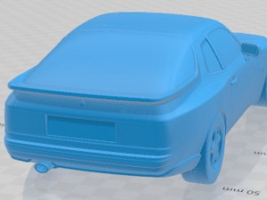 Porsche 944 1983 Printable Car 3D प्रिंट मॉडल