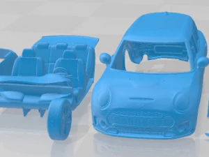 Mini Clubman 2022 Printable Car 3D Print Model