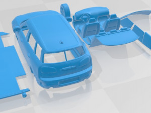 Mini Clubman 2022 Printable Car 3D Baskı Modeli