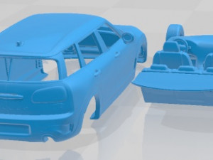Mini Clubman 2022 Printable Car 3D Baskı Modeli