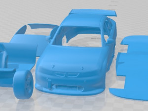 Holden Commodore Race Car Sedan 1997 Printable Car Modelo de impresión 3D
