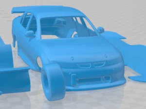 Holden Commodore Race Car Sedan 1997 Printable Car 3D Print Model