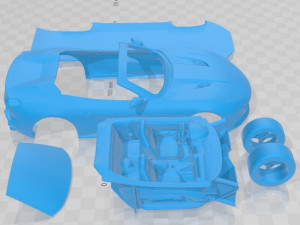 Ferrari Portofino M 2021 Printable Car 3D Baskı Modeli