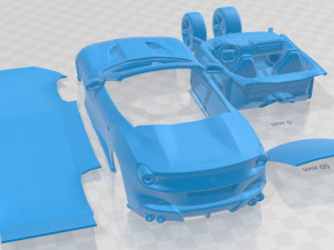 Ferrari Portofino M 2021 Printable Car 3D Baskı Modeli