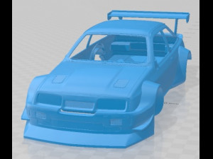 Sierra RS500 TimeAttack Printable Body Car 3D प्रिंट मॉडल