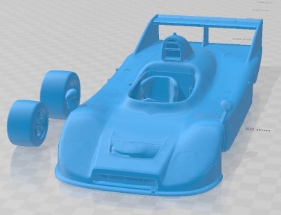 Porsche 936 1981 Printable Car 3D 프린트 모델 .c4d .max .obj .3ds .fbx .stl .blend 