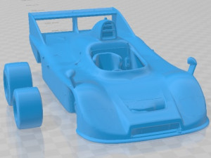 Porsche 936 1981 Printable Car 3D 프린트 모델