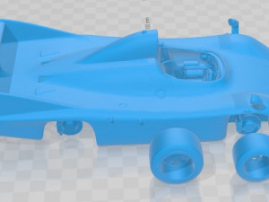 Porsche 936 1981 Printable Car 3D 프린트 모델
