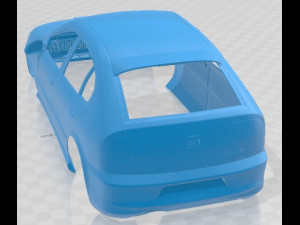 Seat Leon Cupra R 2003 Printable Body Car 3D Print Model