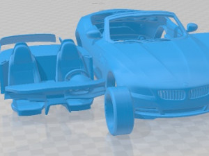 Z4 2010 Printable Car Modelo de Impressão 3D