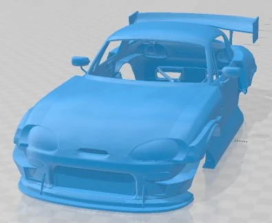 Suzuki Cappuccino Drift Printable Body Car 3D Print Model .c4d .max .obj .3ds .fbx .stl .blend 