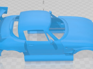 Suzuki Cappuccino Drift Printable Body Car 3D Print Model