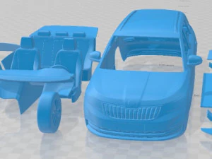 Skoda Kamiq Cn 2019 Printable Car 3D Print Model